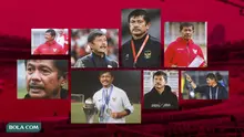 Kolase - Indra Sjafri bersama Timnas Indonesia di Berbagai Level (Bola.com/Adreanus Titus)