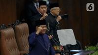 Menurut Prabowo Subianto, pemberantasan korupsi harus diiringi dengan perilaku petinggi negara. Para pejabat harus memberikan contoh yang baik kepada rakyat untuk tidak melakukan tindak pidana korupsi. (Liputan6.com/Herman Zakharia)