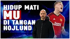 Berita video Erik ten Hag andalkan Rasmus Hojlund pada laga Manchester United vs Copenhagen di Liga Champions.