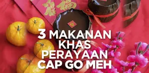 Apa saja makanan khas saat perayaan cap gomeh? Yuk, kita cek video di atas!
