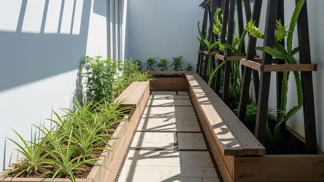 Kebun Buah Mini di Samping Rumah yang Sempit