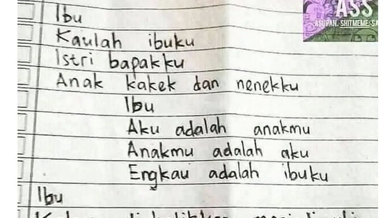 6 Puisi Anak untuk Ibu Ini Polosnya Kebangetan, Bikin Senyum