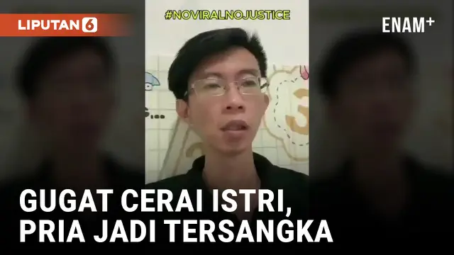 VIDEO: Gugat Cerai Istri karena KDRT, Seorang Pria Ditetapkan Jadi Tersangka