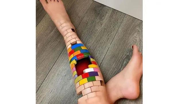 Modal Makeup, 7 Hasil Ilusi Optik di Tangan dan Kaki Wanita Ini Menakjubkan
