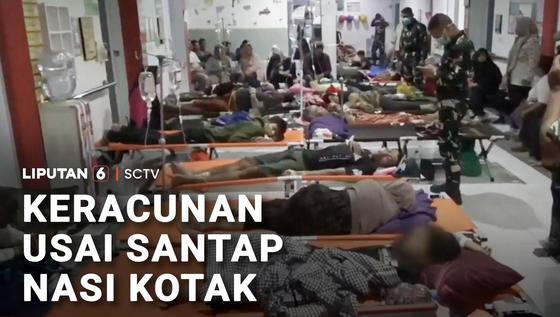 Keracunan Usai Santap Nasi Kotak