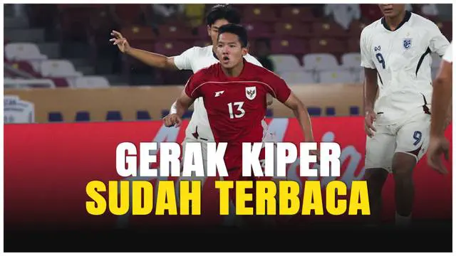 VIDEO: Bukan Kebetulan! Ini Alasan Alfharezzi Buffon Tahu Arah Gerak Kiper Timnas Thailand U-23