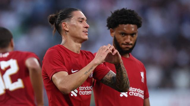 Winger Liverpool, Darwin Nunez.