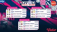 Jadwal Lengkap Final Four Livoli 2022 Live Vidio 4-11 November : Ada 8 Tim Putra Putri