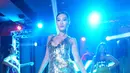 Patricia Gouw tampil bersinar dalam balutan mini disco ball dress rancangan desainer Diana M. Putri. [Foto: IG/cianamputri].