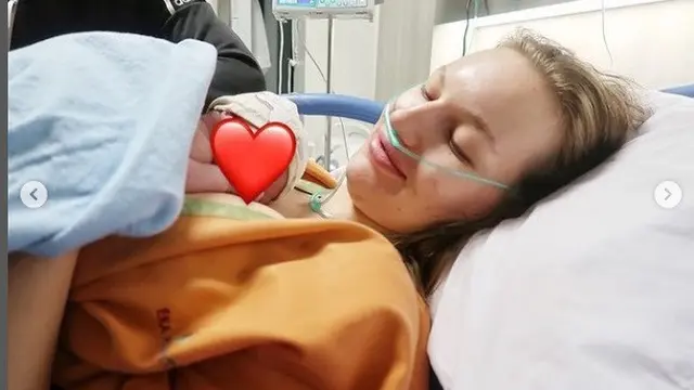 Diego Afisyah dan istri, Polina dikaruniai anak pertama (Foto: Instagram/@diegoafisyah)