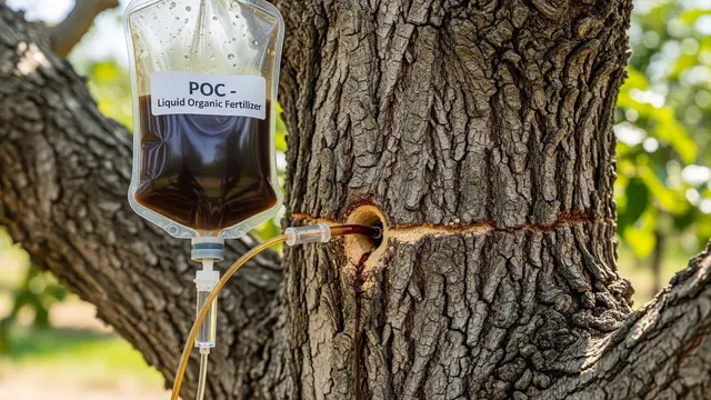 Teknik Infus Nutrisi untuk Pohon Buah yang Sulit Berbuah