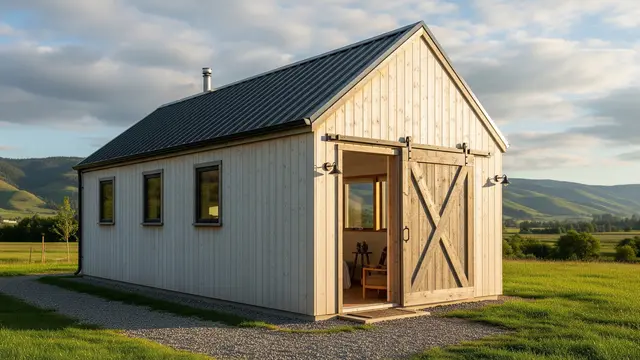 Model Rumah dengan Pintu Geser Sederhana/Gemini AI