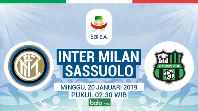 Inter Milan Vs Sassuolo