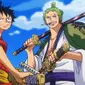 Luffy dan Zoro di One Piece Episode 897. (Toei Animation)