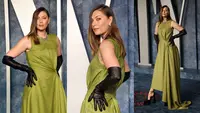 Penampilan mantan petenis Russia, Maria Sharapova saat menghadiri Vanity Fair Oscar Party 2023 di Wallis Annenberg Center for the Performing Arts, Beverly Hills, California, 13 Maret 2023 WIB. (AFP/Getty Images/Amy Sussman)