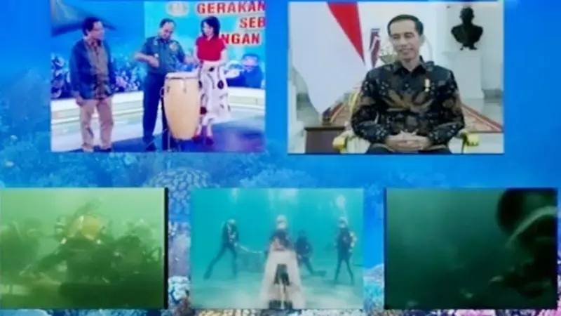 20150815-Pencanangan Terumbu Karang-Jokowi