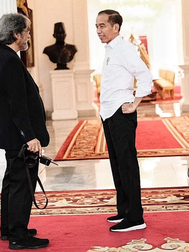 Menjelang Pelantikan, Ini 6 Momen Dibalik Pemotretan Foto Resmi Jokowi dan Ma'ruf Amin