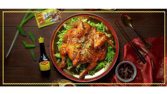 Ayam Panggang Madu Wijen