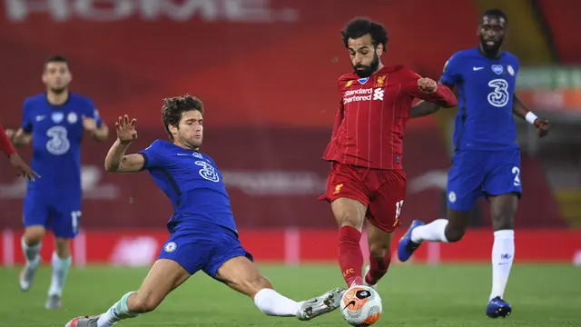FOTO: Liverpool Hajar Chelsea di Anfield