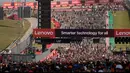 Usai balapan di Circuit of The Americas (COTA) berakhir, total ada empat pembalap yang mendapat jatah pemeriksaan random oleh FIA. (AP Photo/Eric Gay)