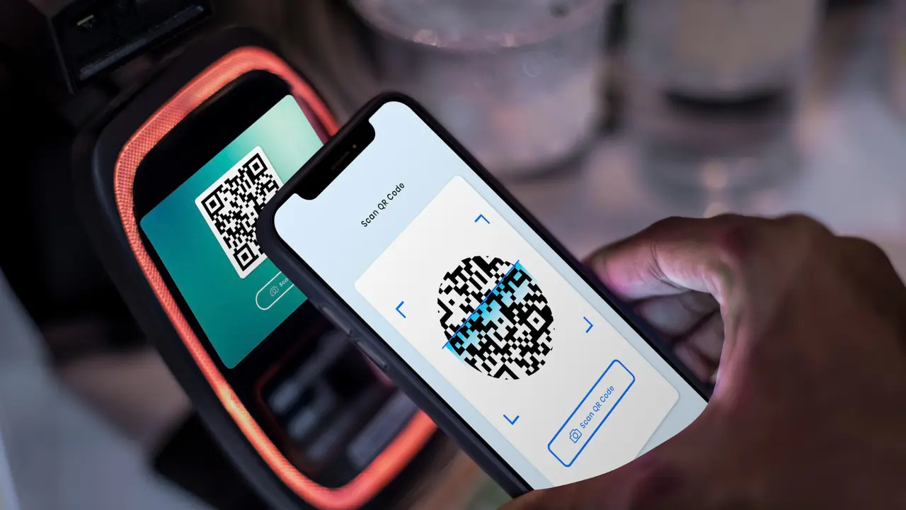Arti warna barcode di fitur Safe Entrance