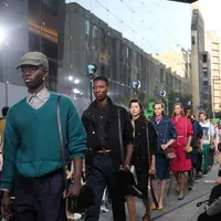 Coach Spring 2020 di High Line, New York City. Sumber foto: Document/Coach.