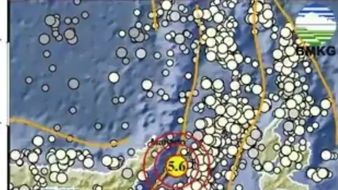 Gempa Hari Ini Saat Akhir Pekan HUT ke-80 RI Minggu 17 Agustus 2025: Magnitudo 6 Getarkan Poso Sulteng