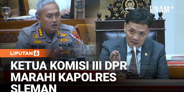Habiburokhman DPR Marahi Kapolres Sleman Kasus Suami Korban Jambret Tersangka