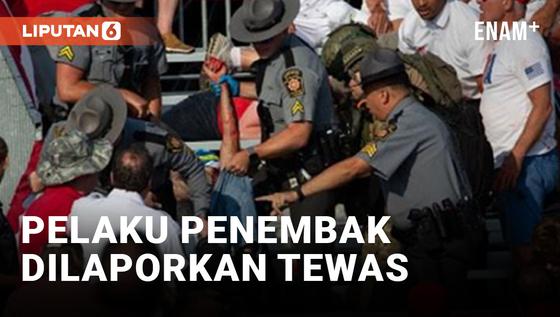 VIDEO: Terduga Pelaku Penembak Donald Trump Dilaporkan Tewas