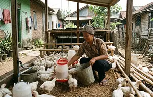 Ternak mini yang cepat panen dan tidak butuh lahan luas. [Gemini AI]