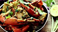 Kepiting pun dapat diolah menjadi masakan lezat nan menggugah selera