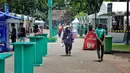 <p>Suasana Festival Jajanan Bango (FJB) di Senayan, Jakarta, Jumat (28/10/2022). Sebanyak 90 penjaja kuliner turut berpartisipasi dalam FJB yang digelar selama tiga hari, yakni 28-30 Oktober. (Liputan6.com/Angga Yuniar)</p>