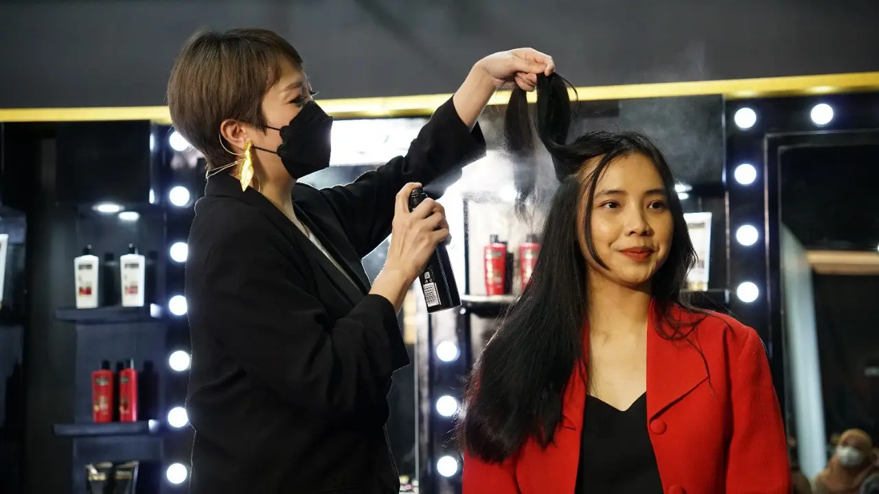 Menemukan Gaya Rambut Profesional Saat Hendak Come Back ke Dunia Kerja di Tresemme Professional Hair Studio