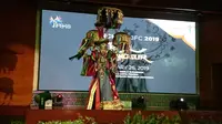 Peluncuran Jember Fashion Carnival di Kementerian Pariwisata, Jakarta, Selasa (26/2/2019) (Liputan6.com/Dinny Mutiah)
