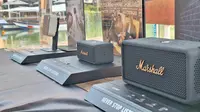 Marshall luncurkan wireless speaker Willen, Emberton II, dan Middleton di Indonesia (Liputan6.com/Giovani Dio Prasasti)