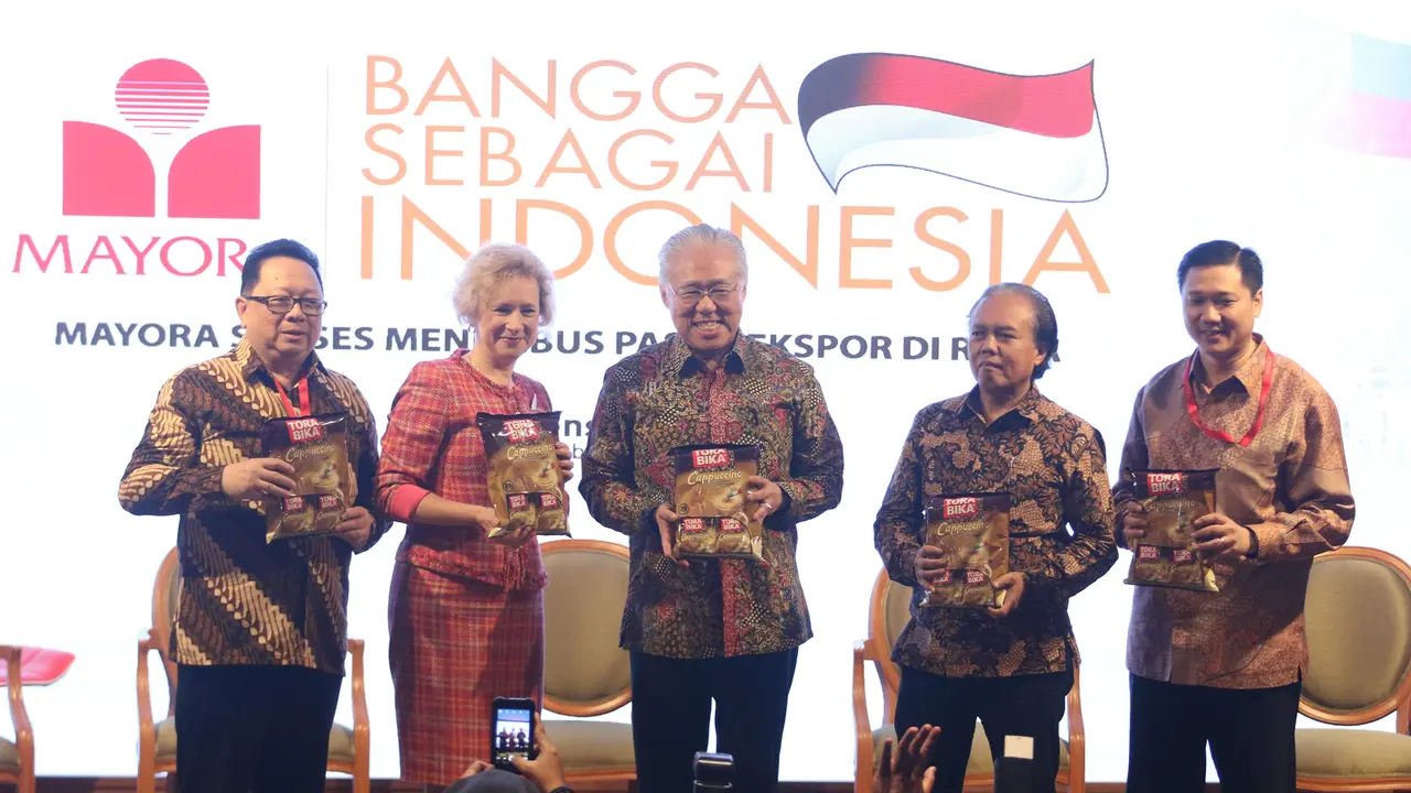 Mayora Ekspor 1000 Kontainer Torabika Cappuccino ke Rusia
