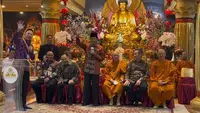 Hadir di Wihara Jakbar, Menag Nasaruddin Ajak Umat Beragama Jaga Kedamaian