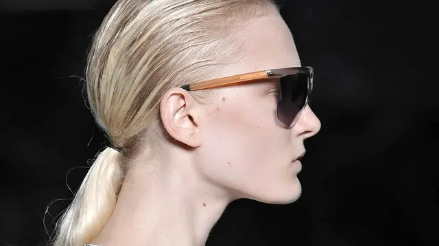 Slicked-back Hair New York Fashion Week Spring Summer 2015 3