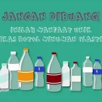 Botol plastik bekas yang terlihat tak berguna ternyata masih punya banyak manfaat asal kamu kreatif. 