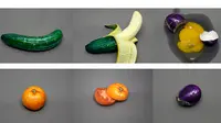 Hikaru Cho, mahasiswa Mushashino Art University Tokyo, Jepang sukses merubah penampilan buah pisang menjadi buah timun.