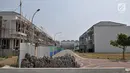 Deretan hunian mewah di salah satu blok Pulau D yang telah selesai dibangun, Jakarta, Selasa (18/6/2019). Bangunan di Pulau D terdiri atas 409 hunian, 212 rumah kantor (rukan), dan 311 rukan dan rumah tinggal yang belum selesai dibangun setelah sempat disegel. (merdeka.com/Iqbal S. Nugroho)