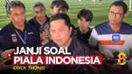 Berita video Ketua Umum PSSI, Erick Thohir, mengatakan bahwa Piala Indonesia akan digelar pada pertengahan 2023, sekitar Juli atau Agustus.