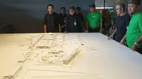 Arsitektur Bandara Banyuwangi dipamerkan dalam Festifal Arsitektur Nusantara 2023 di Banyuwangi (Istimewa)