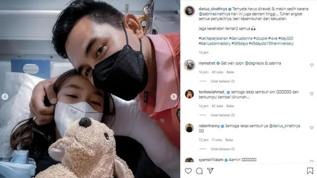 Unggahan Darius Sinathrya