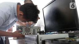 Pelatihan kerja ini bertujuan memberikan keterampilan kepada peserta agar mereka siap memasuki pasar kerja yang kompetitif. (Liputan6.com/Herman Zakharia)