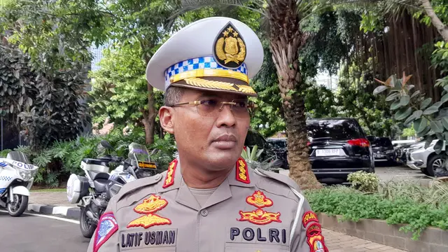 Direktur Lalu Lintas Polda Metro Jaya Kombes Pol Latif Usman