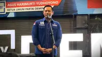 Ketua Umum (Ketum) Partai Demokrat Agus Harimurti Yudhoyono (AHY) di DPP Partai Demokrat, Menteng, Jakarta Pusat, Jumat (8/3/2023). (Foto: Liputan6.com/Winda Nelfira).