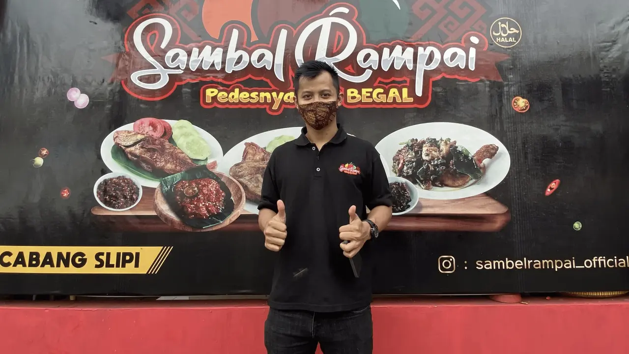 Pecel Lele Sambal Rampai.