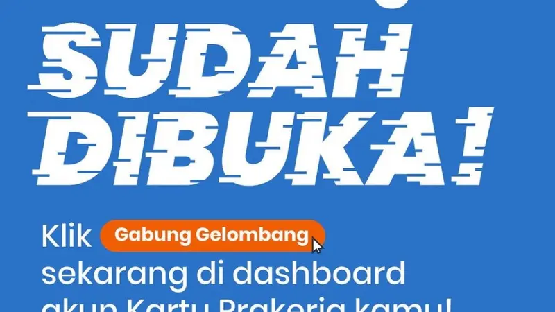 Saat ini pendaftaran program Kartu Prakerja Gelombang 61 telah resmi dibuka pada Jumat (22/9/2023).