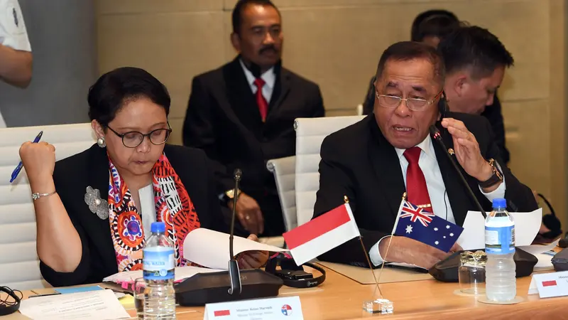 Bincang Hangat Menteri Jokowi dengan Dua Menteri Australia